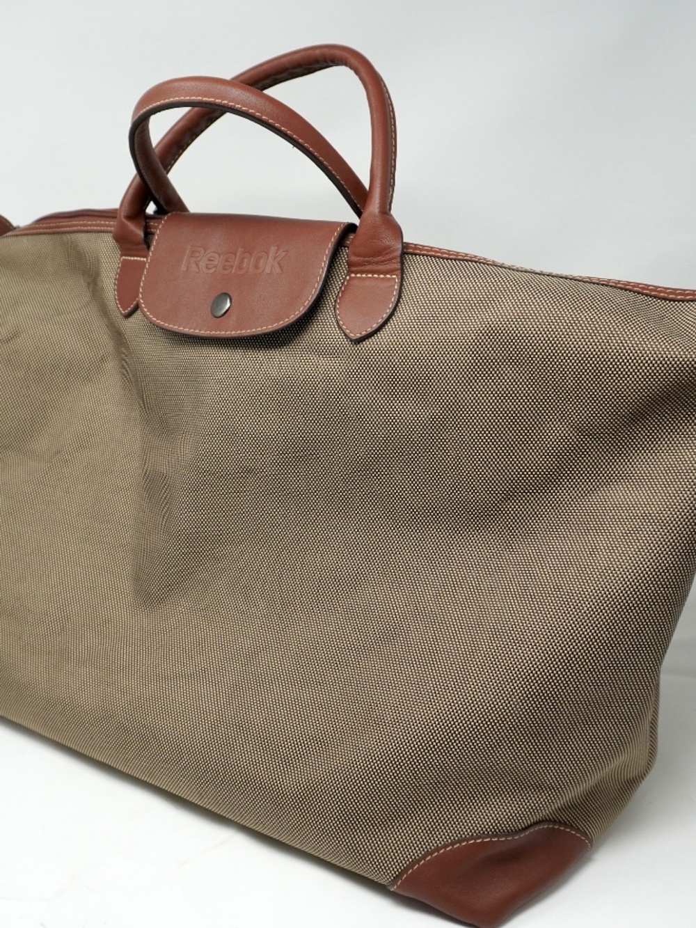 Reebok XL TRAVEL BAG Brown - Recycled Canvas